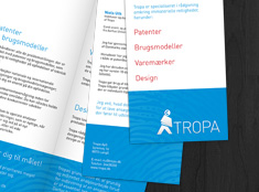 Tropa brochure/folder design